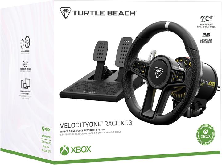 Produktbild Turtle Beach VelocityOne Race KD3 (Xbox One S, Xbox One X, Xbox Series S, Xbox Series X, Windows)