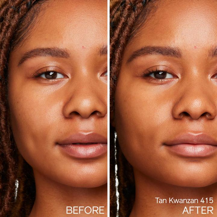 Actual product image Shiseido Synchro Skin Self-Refreshing Tint SPF 20 Tint 415 /Makeup /Tint 415 (415 Tan, Halé Kwanzan)