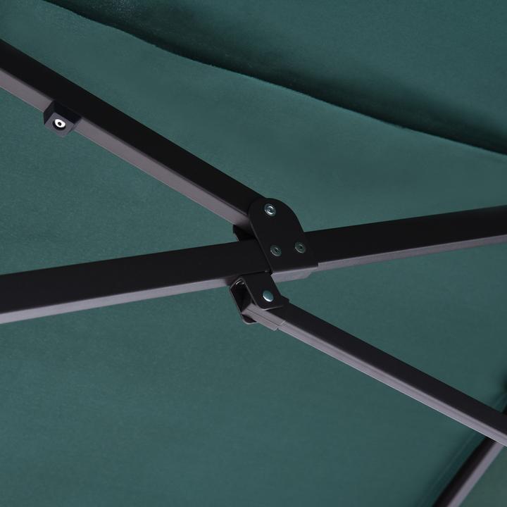 Produktbild Outsunny Sonnenschirm mit Handkurbel (2.70 m)