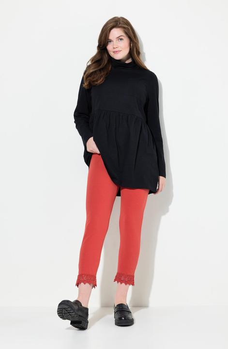 Produktbild Ulla Popken 7/8-Leggings, Saumspitze (46, 48)
