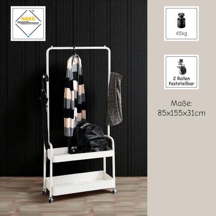 Produktbild HAKU Möbel Rollgarderobe