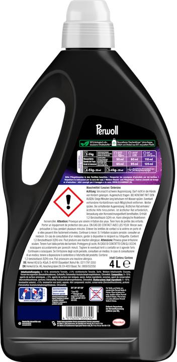 Actual product image Perwoll Renew Black Detergent 80 Wash Loads for Delicates (80 Washing cycles, Liquid detergent)
