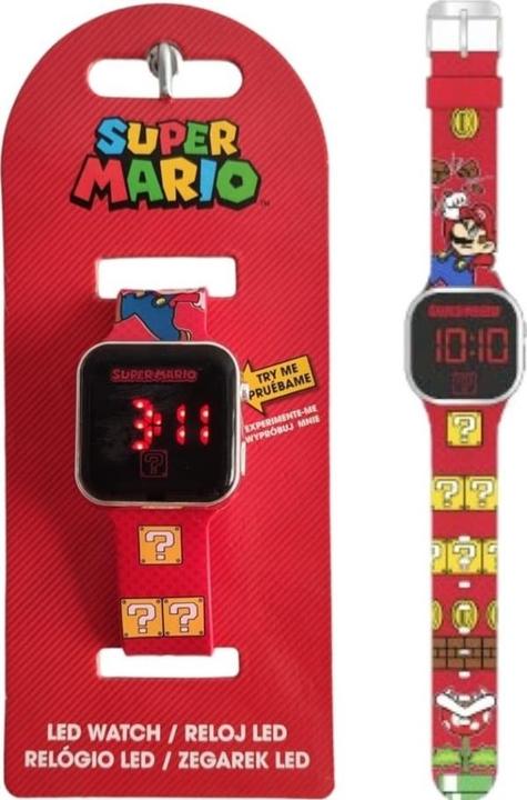 Immagine prodotto Disney Orologio LED Mario GSM4107 (Orologio digitale)