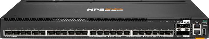 Actual product image HPE Aruba 24p SFP+ LRM support and 2p and 2p MACSec Switch (24 ports)