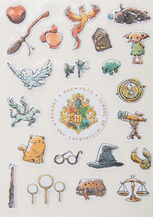 Immagine prodotto Cinereplicas Harry Potter Autocollanti Puffy Hogwarts Essentials
