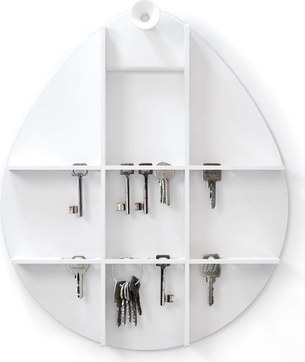 Actual product image Rizz The Cabinet key rack with The Egg mirror