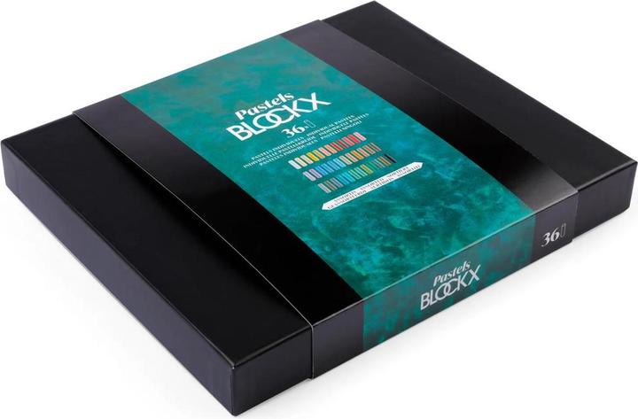 Actual product image BlockX Coffret bois 72 Pastels - Paysage - Cadmium clair (36x)