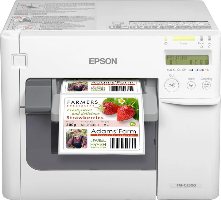 Actual product image Epson Tm-C3500 (720 dpi)