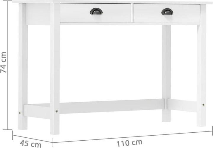 Image du produit vidaXL Konsolentisch (45 x 110 x 74 cm)
