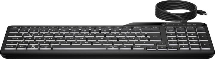 Actual product image HP 405 Tastatur mit Hintergrundbeleuchtung für mehrere Geräte (CH, Cable)