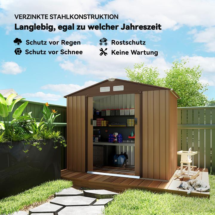Produktbild Outsunny Gartenschuppen