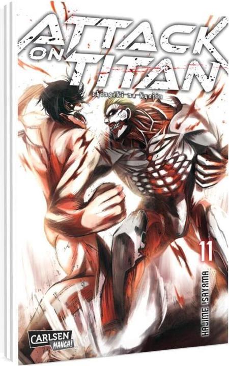 Produktbild Attack on Titan, Band 11 (Deutsch, Hajime Isayama, 2015)