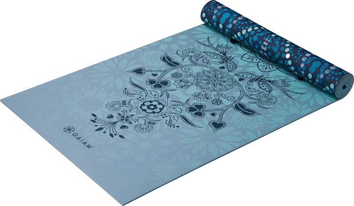 Gaiam 6mm Yoga Mat Reversible Mystic Mystic Sky (6 mm)