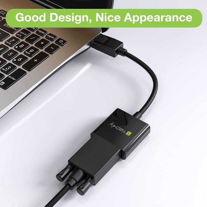 Produktbild Techly DisplayPort zu (VGA, 15 cm)