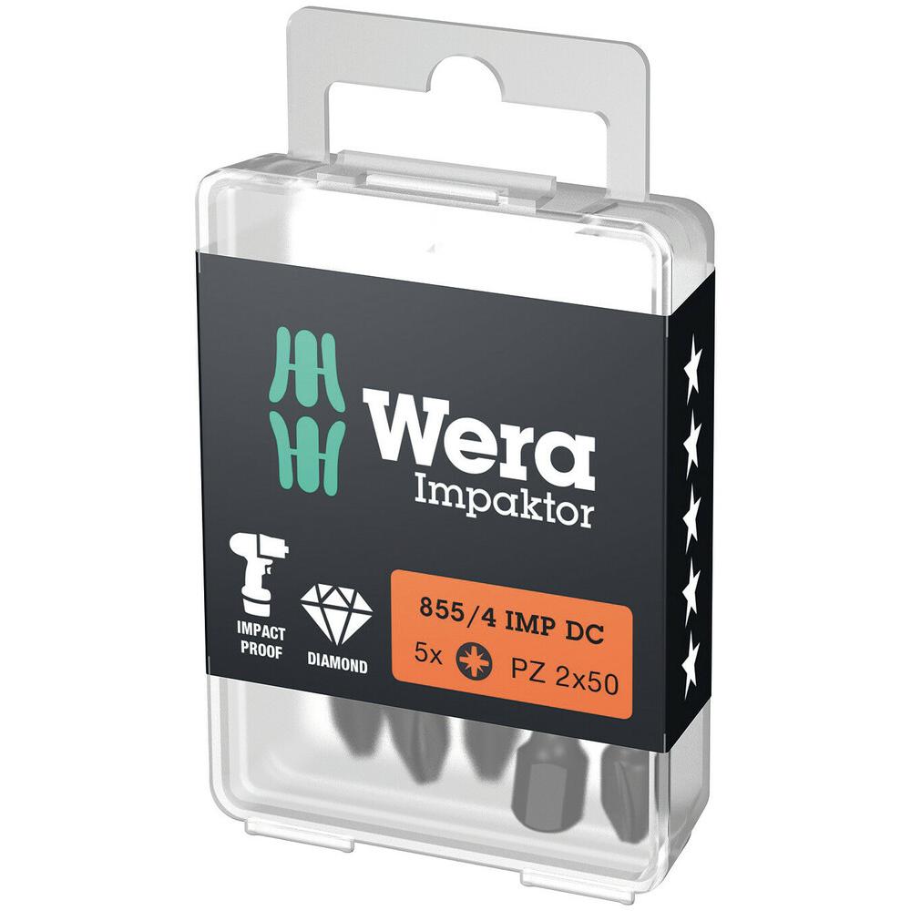 Wera, Bits, 855/4 IMP DC PZ 3 x 50 mm DIY-Box (3)