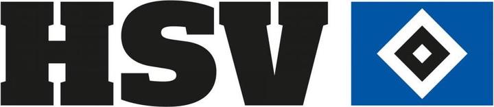 Produktbild Hamburger SV HSV Logo mit Schriftzug (120 x 26 cm)