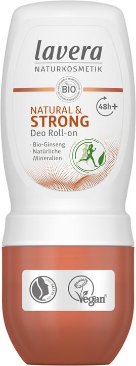 Produktbild Lenor Lavera, Natural & Strong, Antiterspirant, 50 ml (Roll-on, 50 ml)