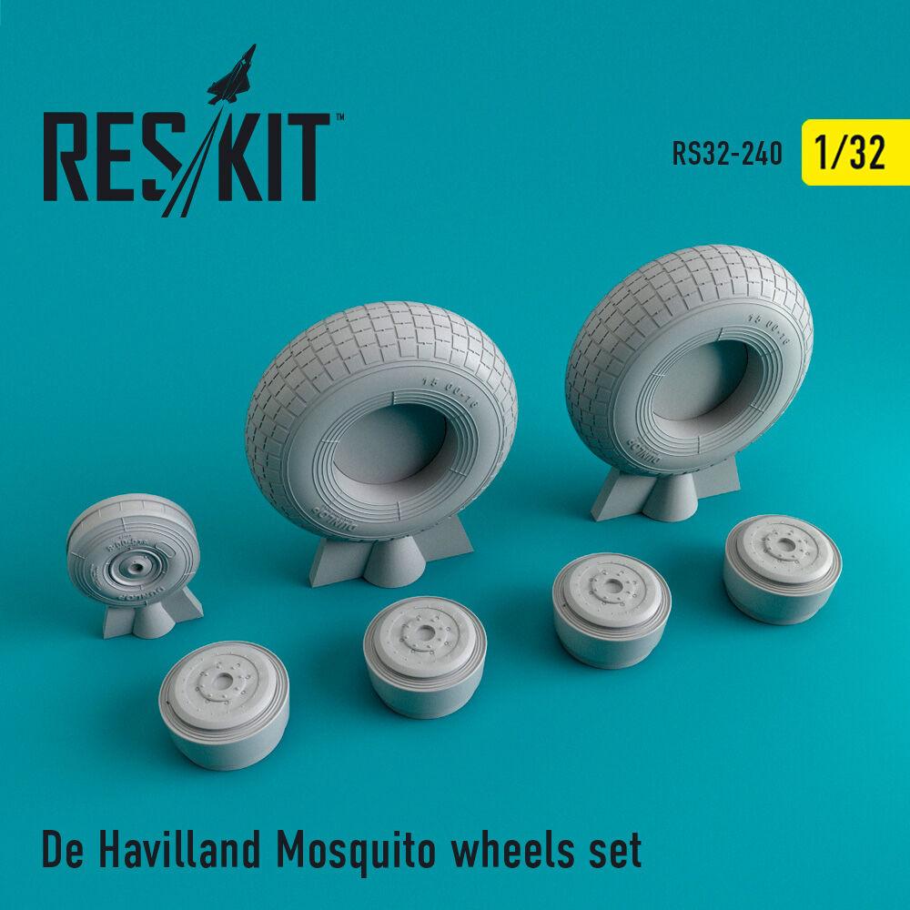 ResKit DH.98 Mosquito wheels set wheels set