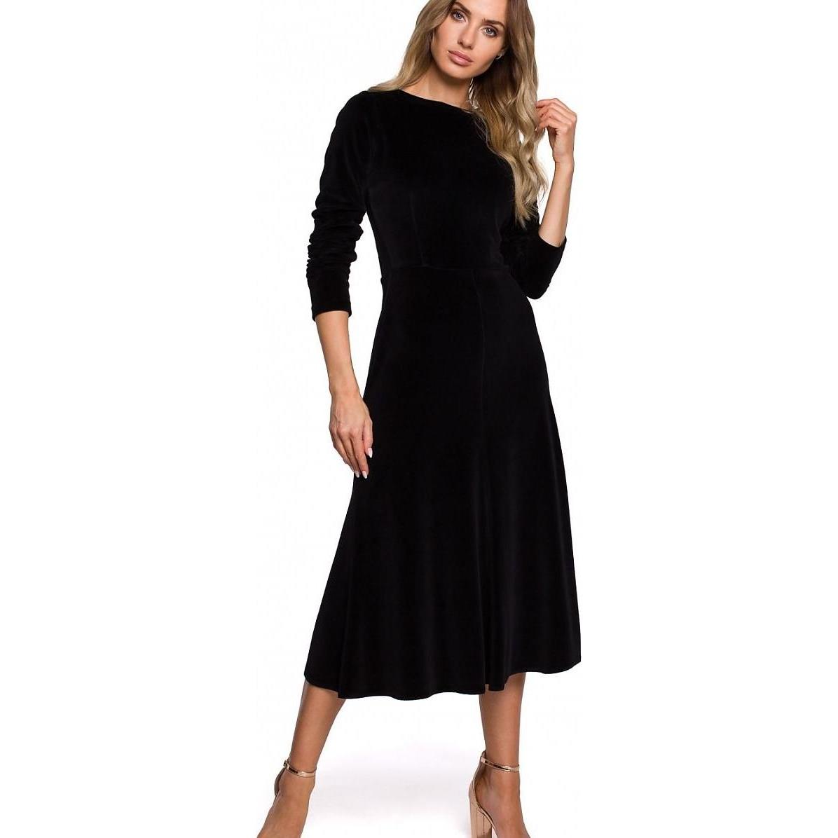 Made of Emotion, Damen, Kleider, 905367, Schwarz, (L)