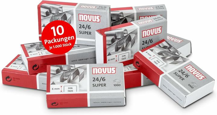 Productafbeelding Novus Nietje voor kantoornietmachine 24/6 DIN Super (10000 x)