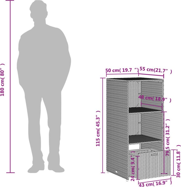 Actual product image VidaXL Jeri