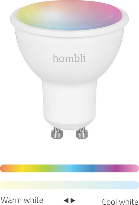 Produktbild Hombli Smart Spot (GU10, 5 W, 350 lm, 2 x, F)