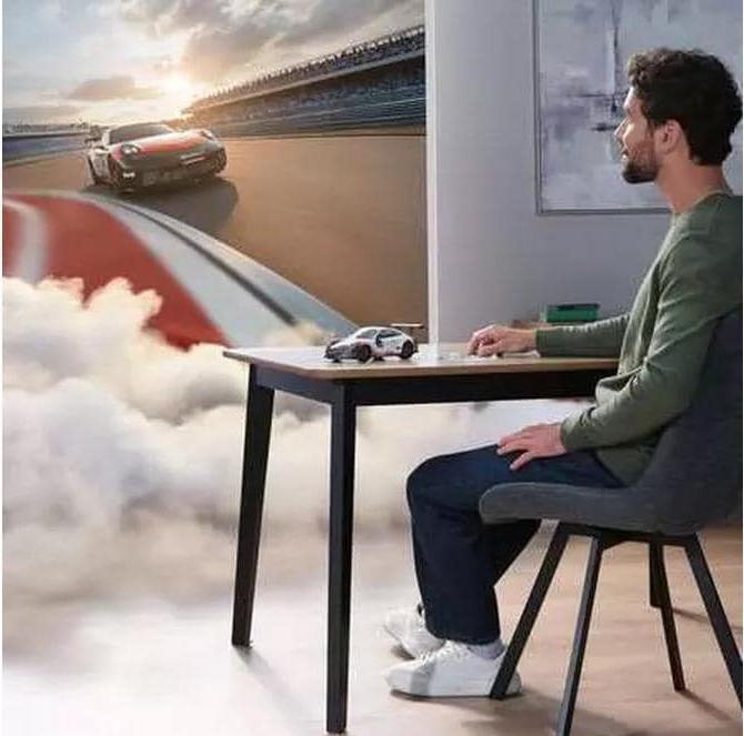 Image du produit Ravensburger 3D Puzzle 108 Teile - Iconics: Porsche 911 GT3 Cup (108 pièces)