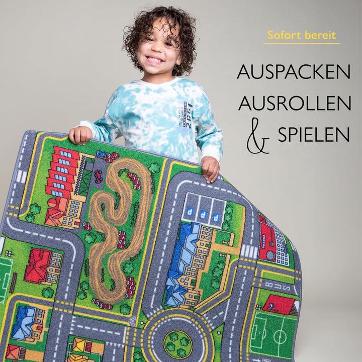 Immagine prodotto Carpet Studio Spielteppich Playcity (140 x 200 cm)