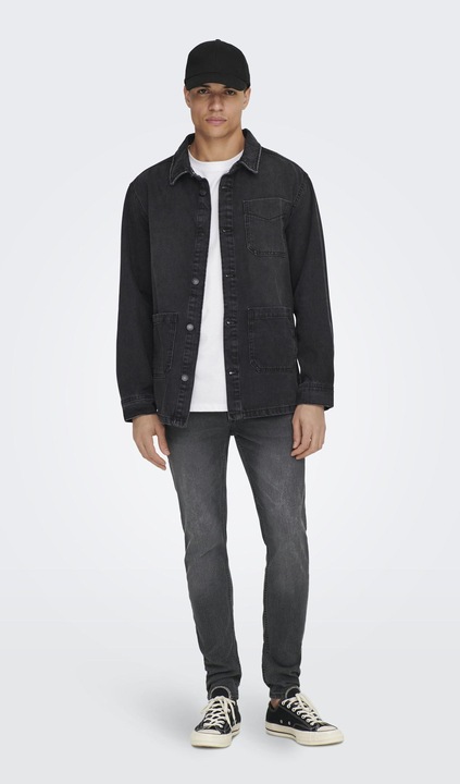 Actual product image Only & Sons ONSLOOM GREY VD Regular fit jeans (W28/L30)