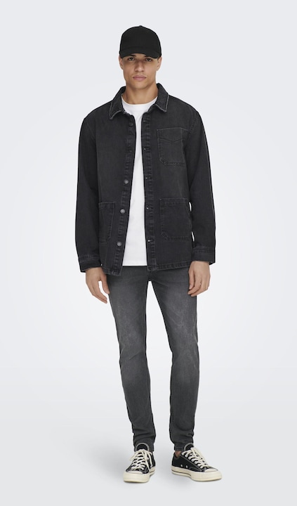 Image du produit Only & Sons ONSLOOM GREY VD Jeans coupe regular (W28/L30)