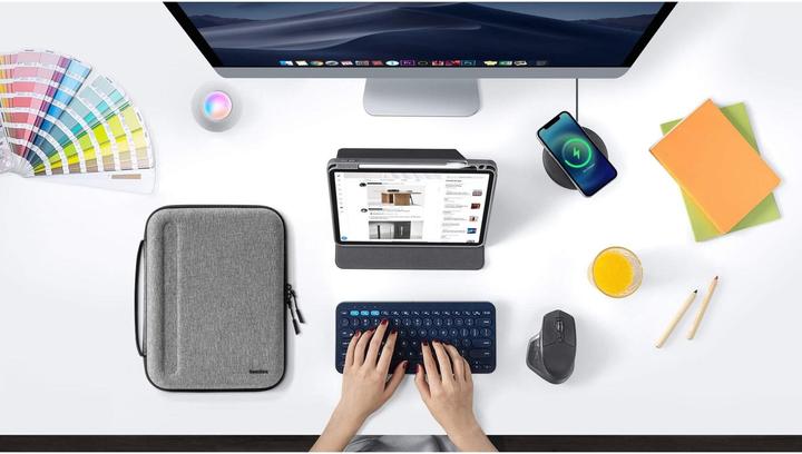 Actual product image tomtoc Smart A06 (9.7-11") Tablet Case (Microsoft Surface Go, iPad Air, iPad Pro 10.5 2017 (1. Gen), iPad Pro 11 2018 (1. Gen), iPad Air 2022 (5th Gen), iPad Air 2020 (4. Gen), iPad Pro 11 2020 (2. Gen))