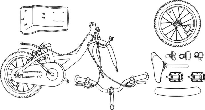 Produktbild vidaXL Kinderfahrrad (18")