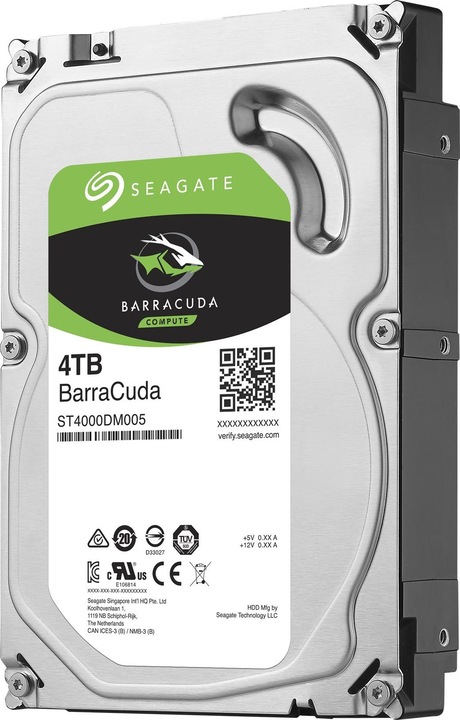 Actual product image Seagate Desktop Barracuda 5400 HDD SATA serial ATA /s NCQ cache 3.5 inch B (4 TB, 3.5", SMR)