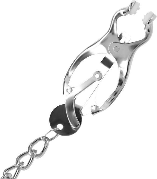 Produktbild Darkness Nipple Clamps With Chain