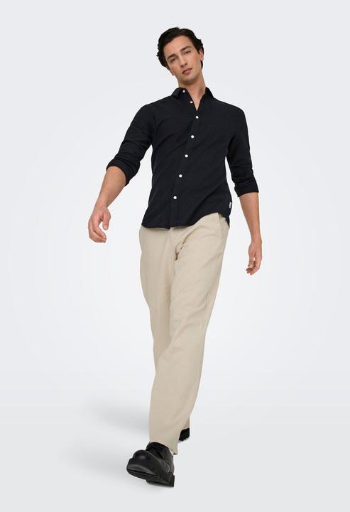 Produktbild Only & Sons Onsbob Loose Cot Lin 0007 Pant Noos (W34/L32)