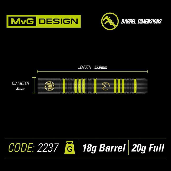 Image du produit Winmau MvG Ambition (20 g)