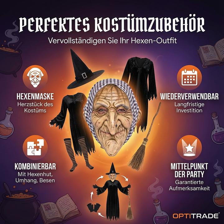 Produktbild Boland Hexe mit Kopftuch