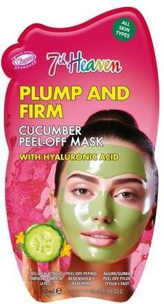 Actual product image 7th Heaven Cucumber Peel Off Face Mask with Hyaluronic Acid - Plump and Firm (10 ml)