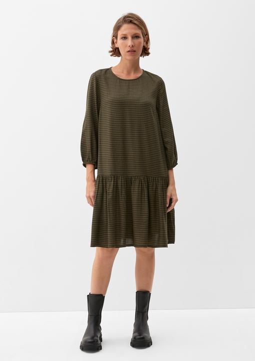 Actual product image S.Oliver Kleid Volantkleid aus Viskosemix (40)