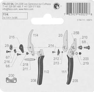 Produktbild Felco Ersatzklinge