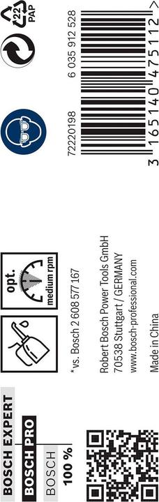 Immagine prodotto Bosch Professional Zubehör Trapano PRO Metal HSS-G, 7,8 x 75 x 117 mm (7,8 mm)