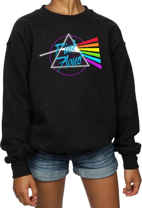 Produktbild Pink Floyd Neon Darkside Sweatshirt Mädchen (152, 158)