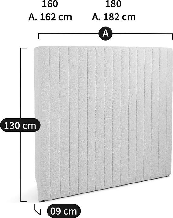 Image du produit La Redoute Interieurs Jedeon (162 x 9 x 130 cm)