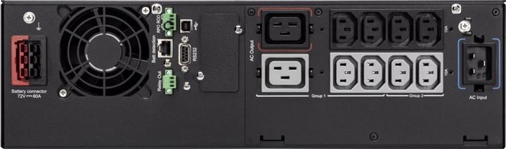Actual product image Eaton 5PX 2200I 2200VA/2200W Tower/Rack 3U optional SNMP or MS Ralais card 5 min Runtime (2.20 VA, 2200 W, Line-interactive UPS)