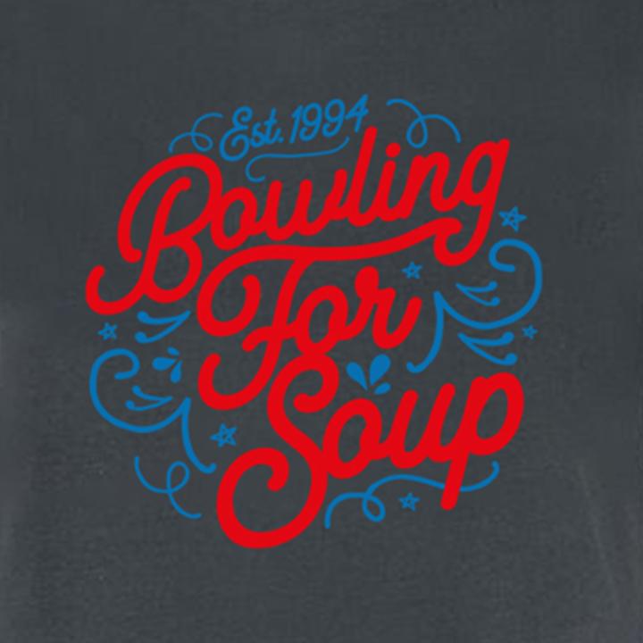 Actual product image Amplified Womens/Ladies Swirly Bowling For Soup T-Shirt Dress (XXL)