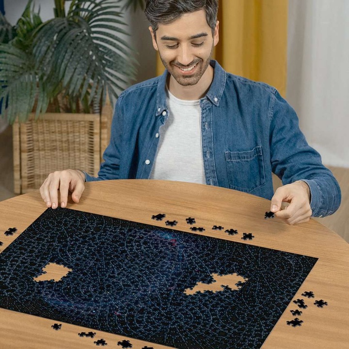 Productafbeelding Ravensburger Krypt Universe Glow (881 onderdelen)