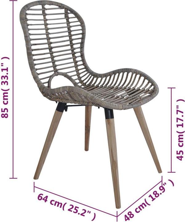 Produktbild vidaXL Esszimmerstuhl