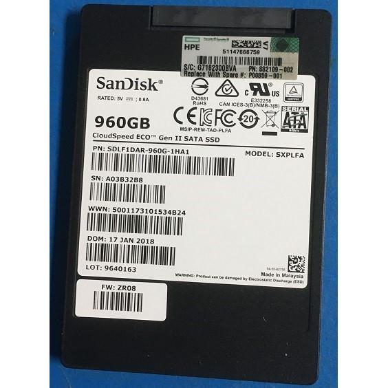 HPE Drv SSD 960gb Sff Sata Mu Rw (960 GB), SSD