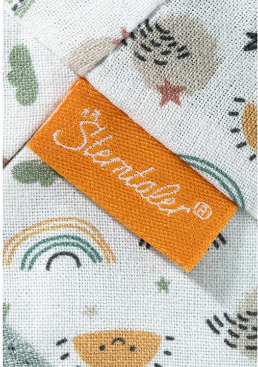 Immagine prodotto Sterntaler Cappello da sole con protezione per il collo verde pietra arcobaleno taglia 49 (49)