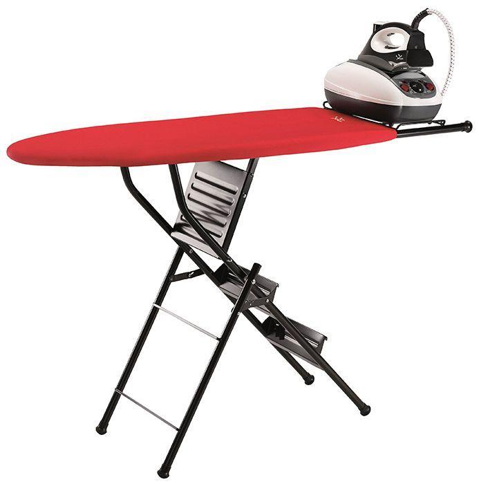 Jata 2in1 Bügelbrett und Trittleiter (107 x 34 cm)
